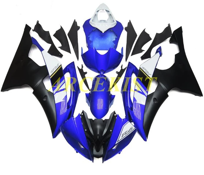 

New ABS Whole Fairings Kits Fit For Yamaha YZF-R6 R6 08 2008 2009 2010 2011 2012 2013 2014 2015 2016 Bodywork set blue FR