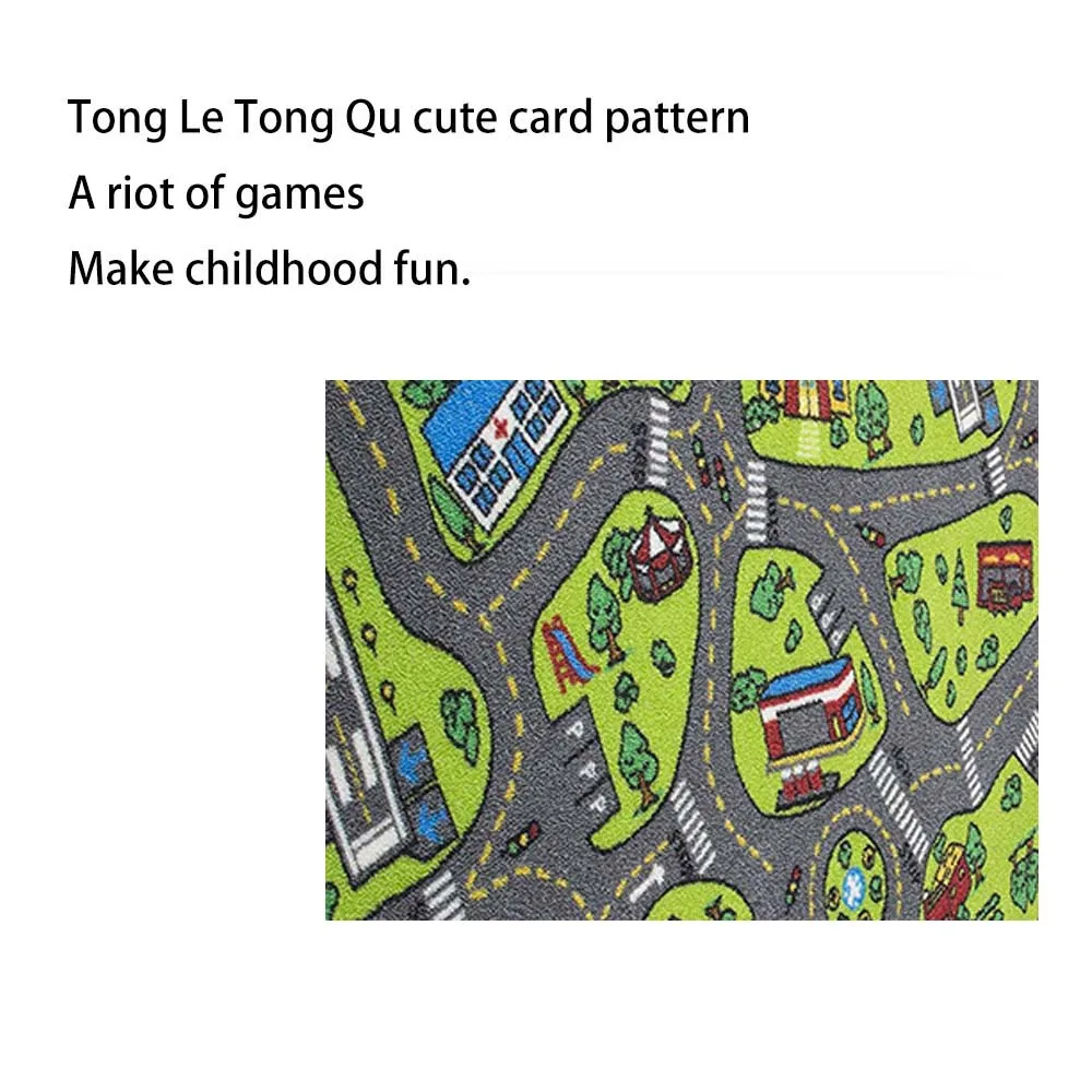 

Children Educational Carpet Traffic City Road Baby Play Mat Crawling Pad Kids Rug Infant Developing Mats Blanket Parking Car Rug