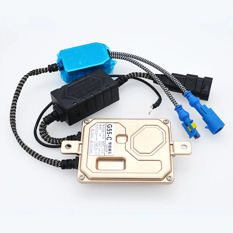 HIDLT EMC Canbus ксеноновый балласт AC 55 Вт без ошибок декодер HID Балласт для H1 H3 H7 H11 авто