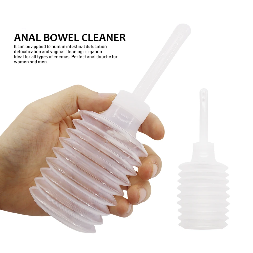 100ML Hygiene Vagina Anal Cleaner Attachment Cleaning Tube Enema Sex Toys for Women Men Gay Washer Couple Game | Красота и здоровье