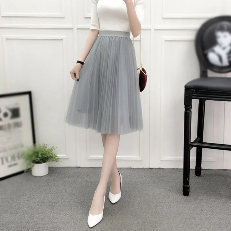 Тюлевая юбка-пачка для милых девочек кружевная юбка принцессы трехслойная