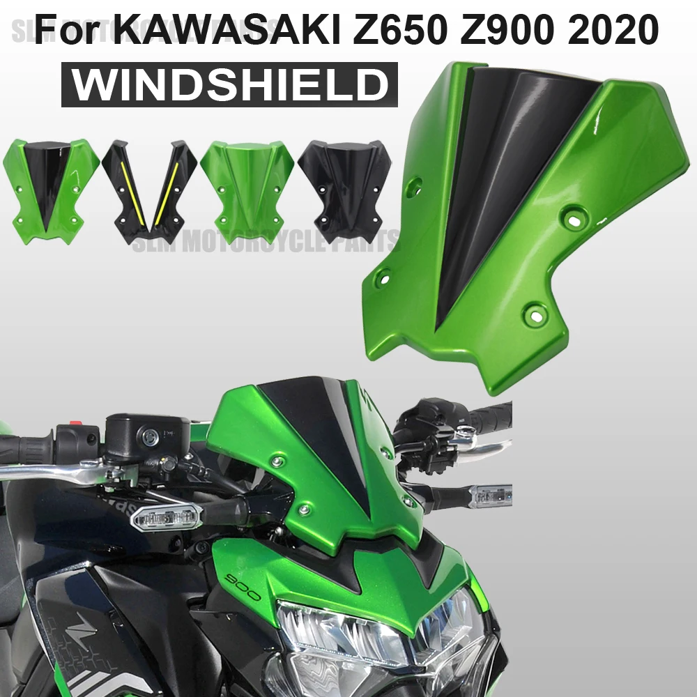 

New For KAWASAKI Z 900 Z 650 Z900 Z650 2020 2021 2022 Motorcycle Windshield Windscreen Air Wind Deflector