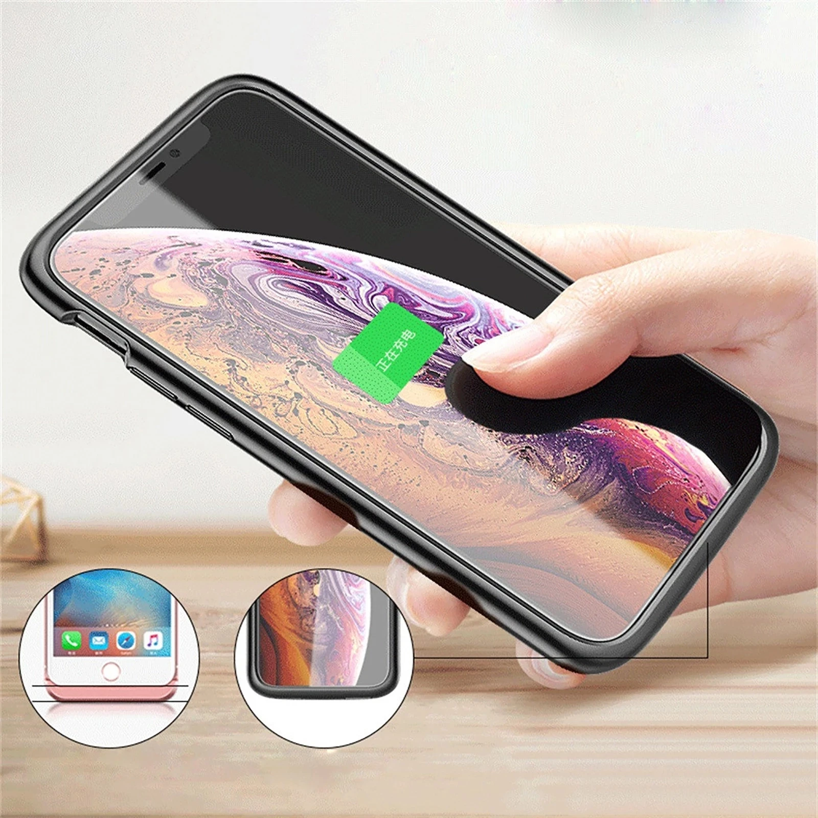 Чехол-подставка для iPhone 12 Pro Max 10000 мАч | Мобильные телефоны и аксессуары