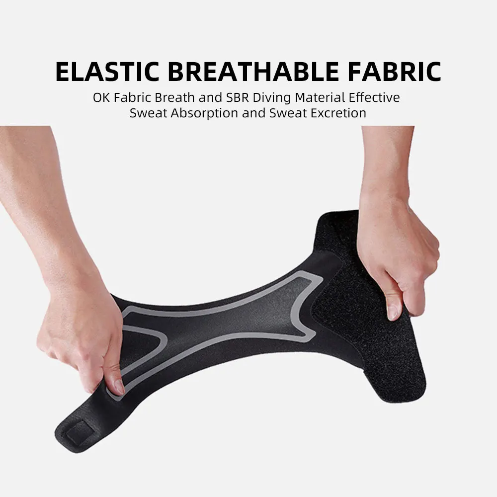 FDBRO 1 шт. эластичная поддержка лодыжки Регулируемая дышащая для спортивной защиты