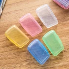 5 шт., разноцветная портативная коробка для зубных щеток