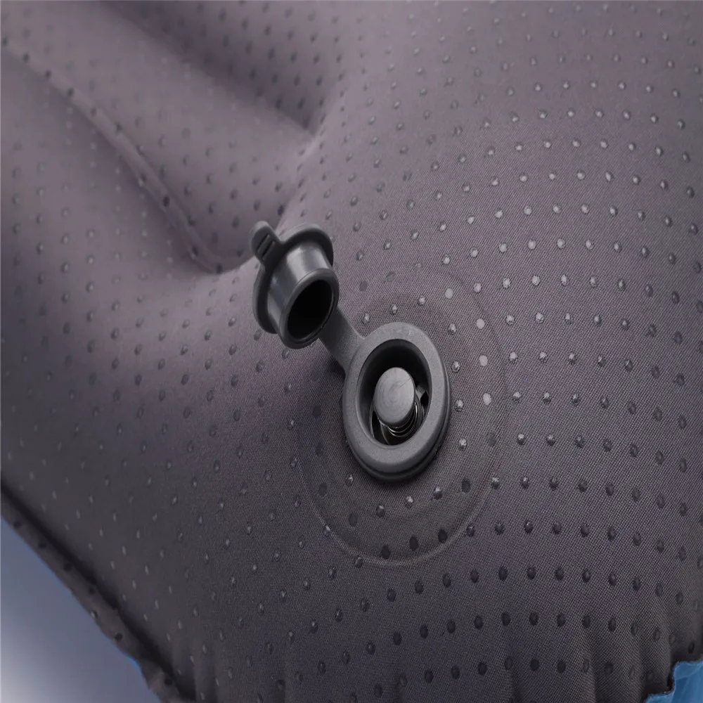 Портативная дорожная воздушная подушка надувная двухсторонняя флокирующая для