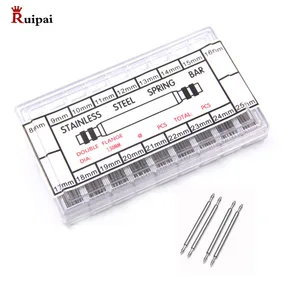 Ремешок для часов RUIPAI, 360 шт., диаметр 1,5 мм, ремонт часов, 8-25 мм, пружинные ремешки, звеньевые штифты, часовщик, обслуживание