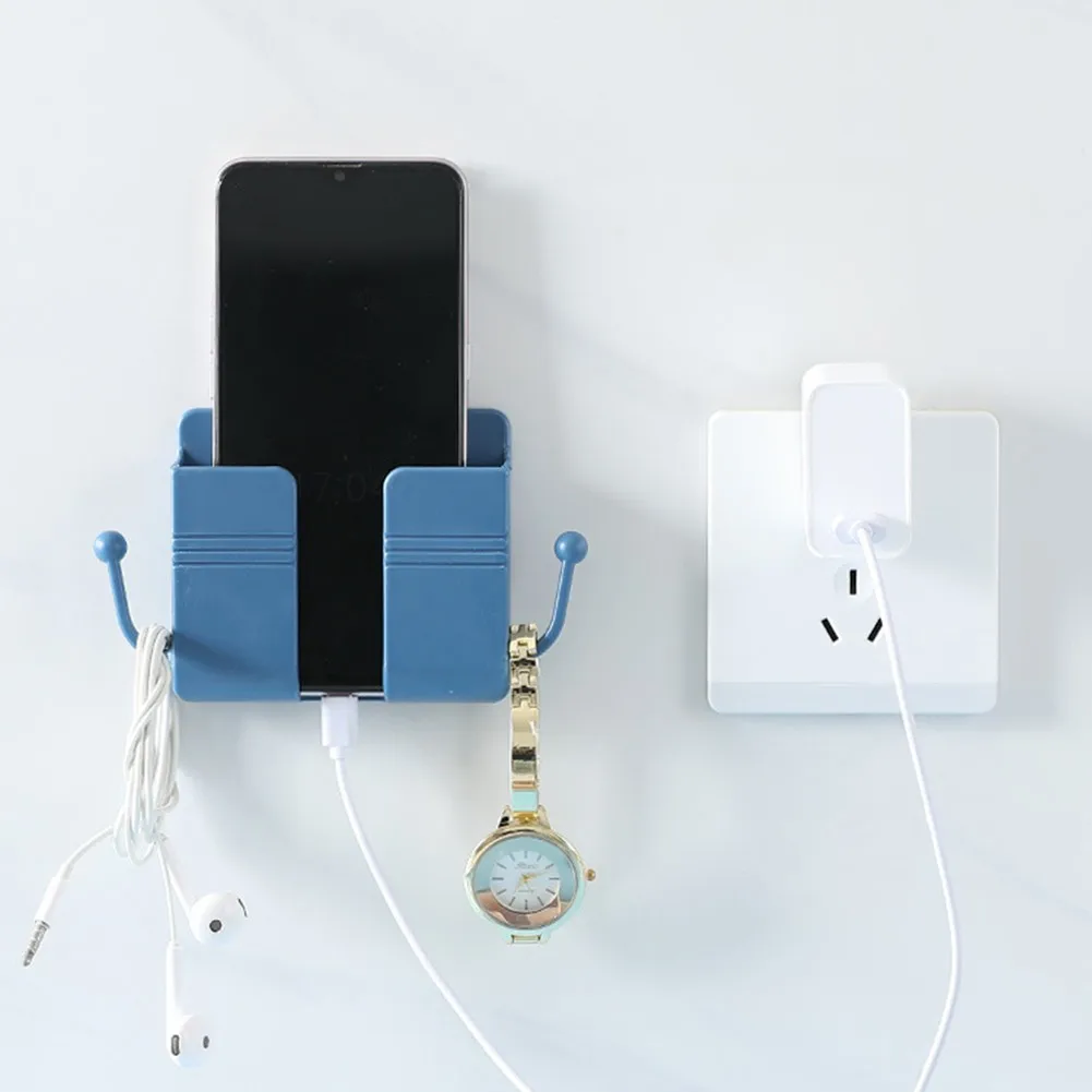 

1PCS Storage Rack Air Conditioner Remote Control Wall-mounted Storage Box Punch-free Bedside Wall-mounted Storage Holders