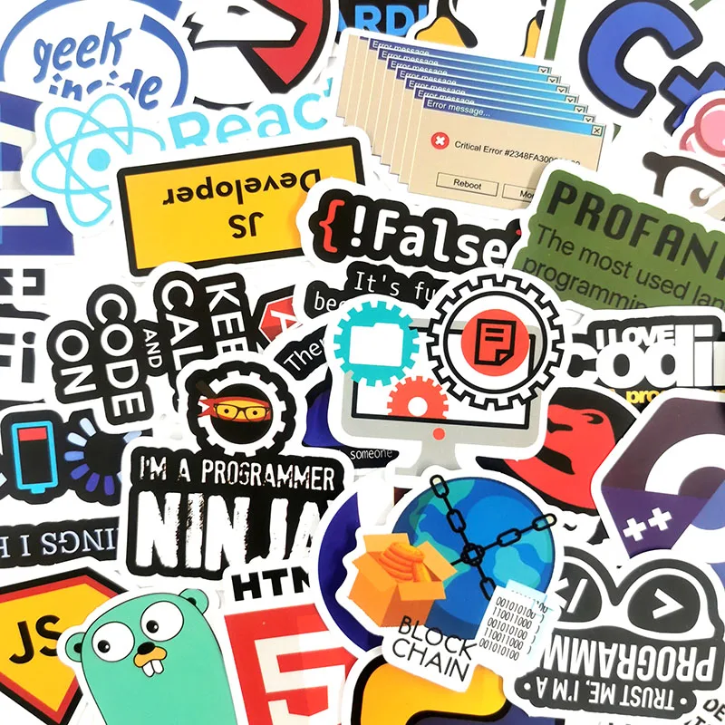 10/50 шт./упаковка наклейки для ноутбуков | Игрушки и хобби