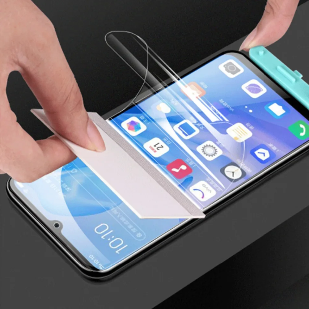 Гидрогелевая пленка с закругленными краями 100D для VIVO V7 V11 V17 S1 V15 ZX5 Z1 Pro Y19 2019 X30