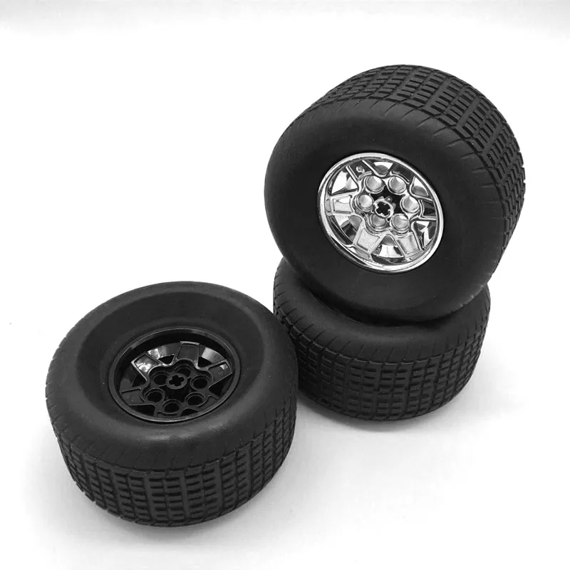 2 шт./лот техническая часть 18450 шины 81 6x44 R & Part 56908 колеса 43 2x26 Technic Racing Small с 6