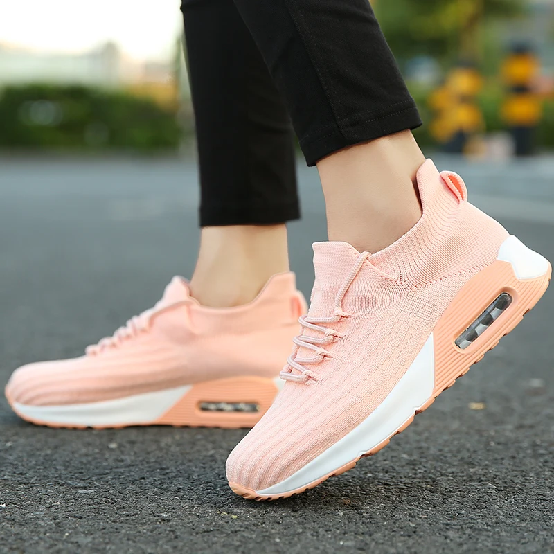 Женские модные кроссовки трендовые на толстой платформе разноцветная женская