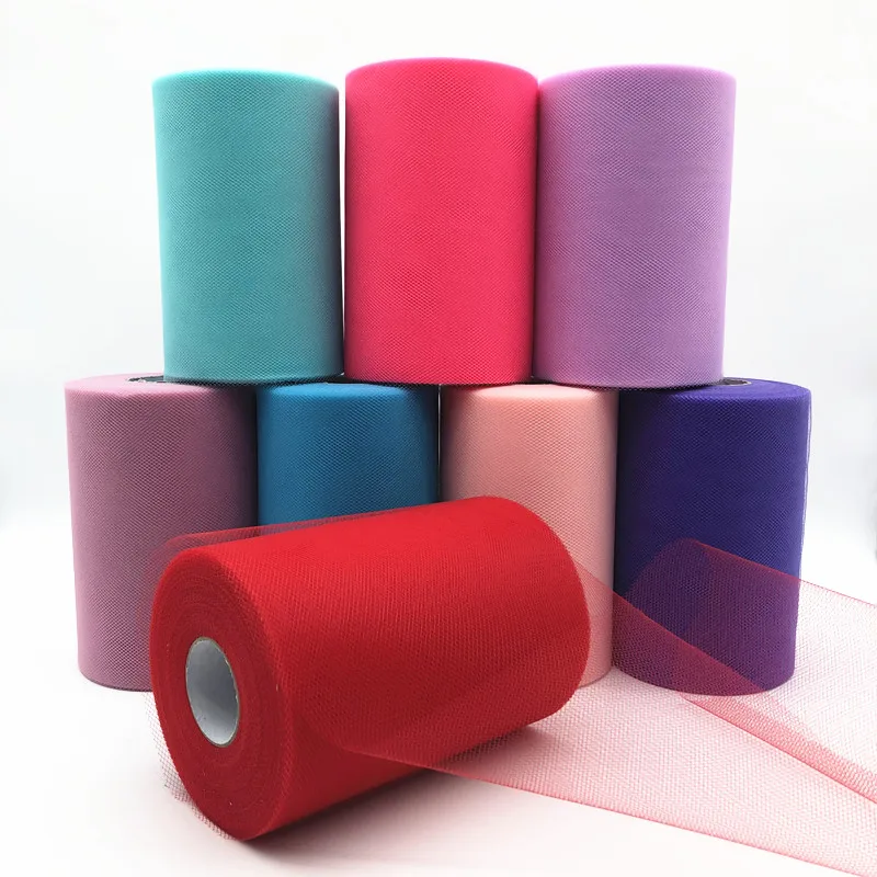 Рулон тюля 15 см 100 ярдов рулон органзы ткань на катушке вечерние пачки детская