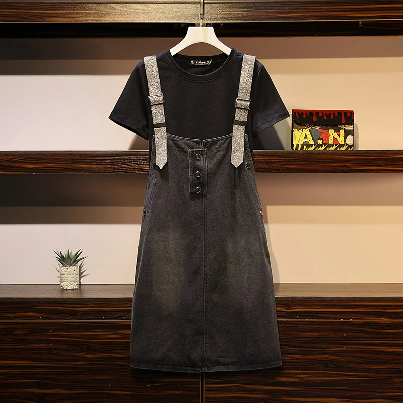 Женский комплект из двух предметов большого размера модель 2020 года летняя