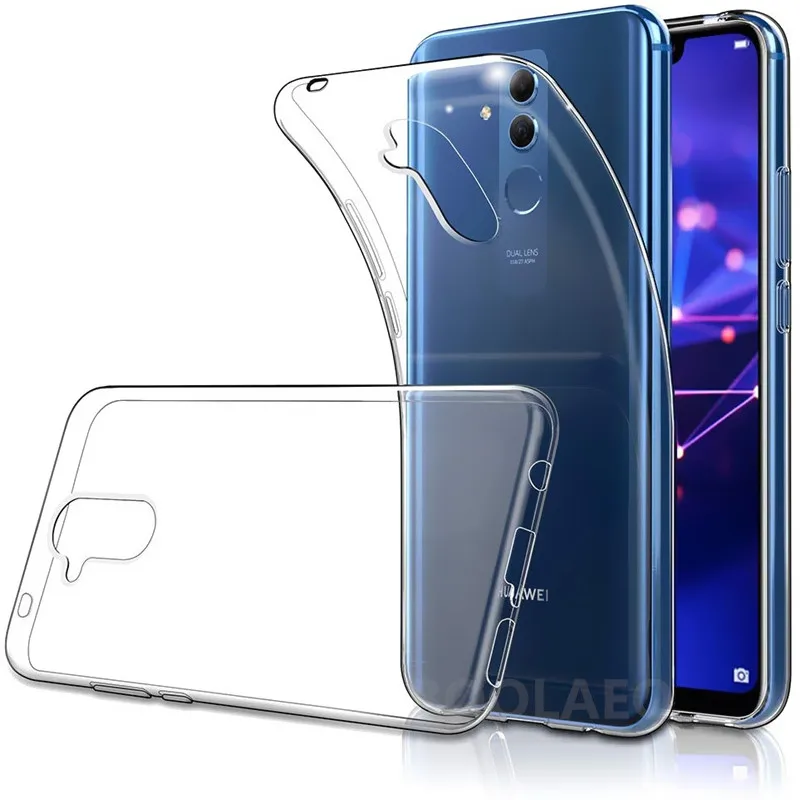 Чехол для телефона huawei mate 20 Lite Pro прозрачный мягкий силиконовый чехол 20Pro Maimang 7