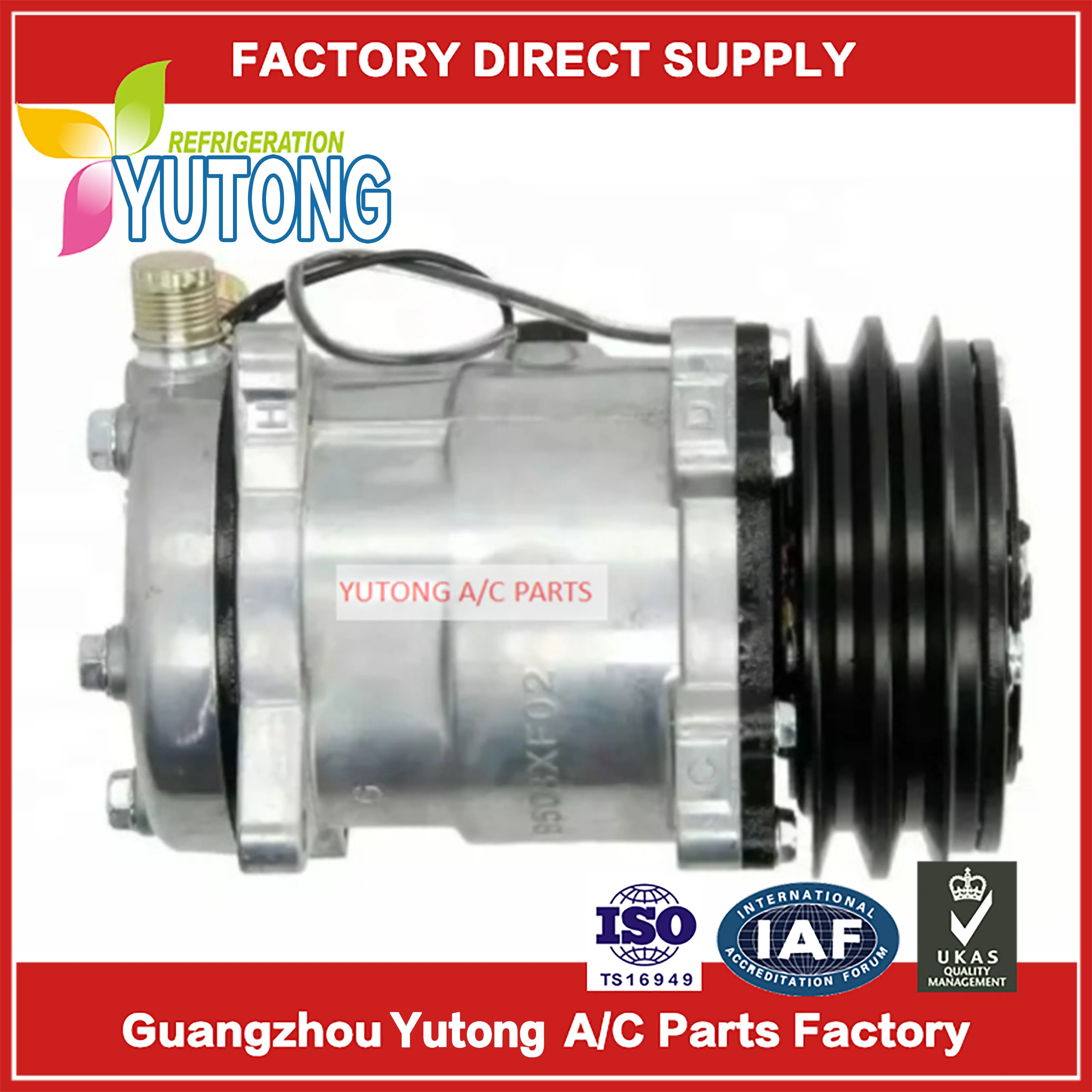 Компрессор переменного тока для грузовика Volvo SD5H14 5S14 SD508 132 мм 6626 4509 6664 6668 4510 4644 6321