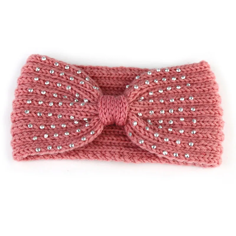 

Fashion Winter Ear Warmer Headband Women Elastic Knitted Headband Head Wrap Hairband Girls Elegant Hair Band Accessories
