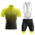 Новинка 2021, мужские велосипедные Джерси и шорты-комбинезоны, комплекты одежды для горных велосипедов, велосипедная форма, костюм, мужская одежда