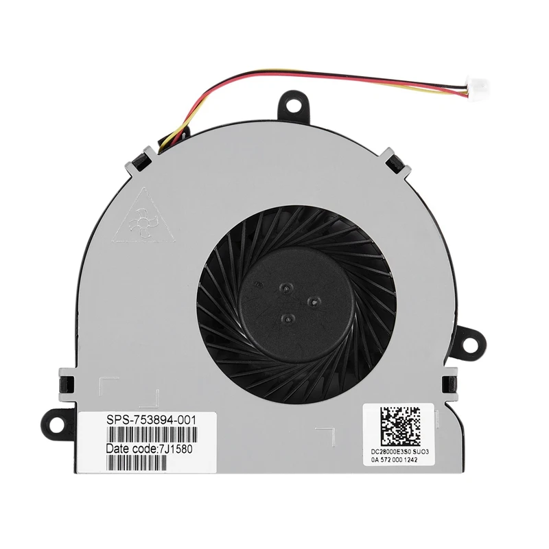 Новый вентилятор охлаждения для ноутбука Dell Inspiron 15R-5521 15R-5537 3 Pin DC28000C8A0 - купить по