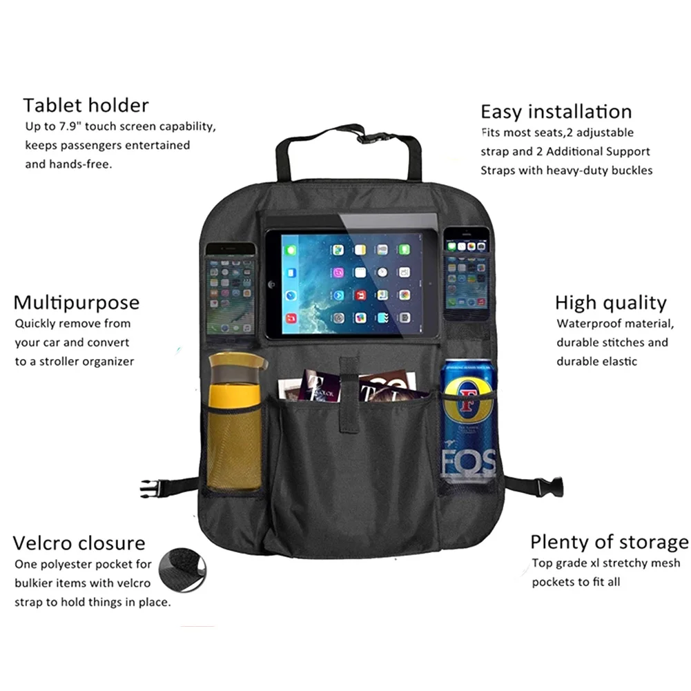 Автомобильный Органайзер на заднее сиденье детский дорожные коврики