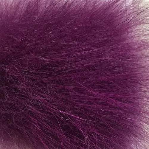 Purple Жилет с капюшоном из натурального Лисьего меха, женский зимний толстый меховой жилет, женский жилет из натурального Лисьего меха - Цвет: Purple