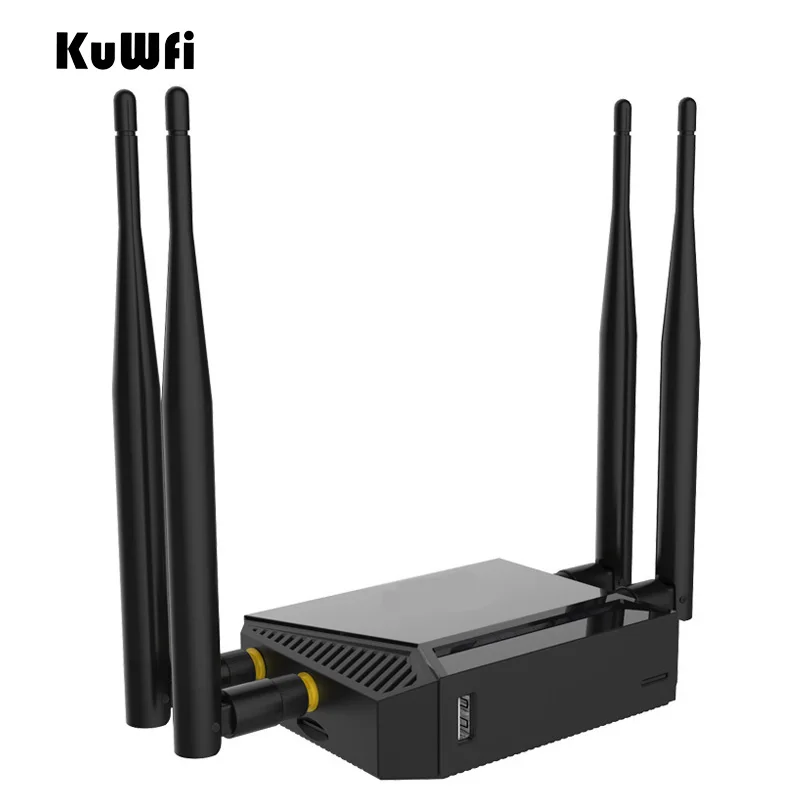 Kuwfi Car 4G LTE& 3G Wireless Router Wifi Repeater AP Mode  DHCP Function With SIM Card Slot USB Slot