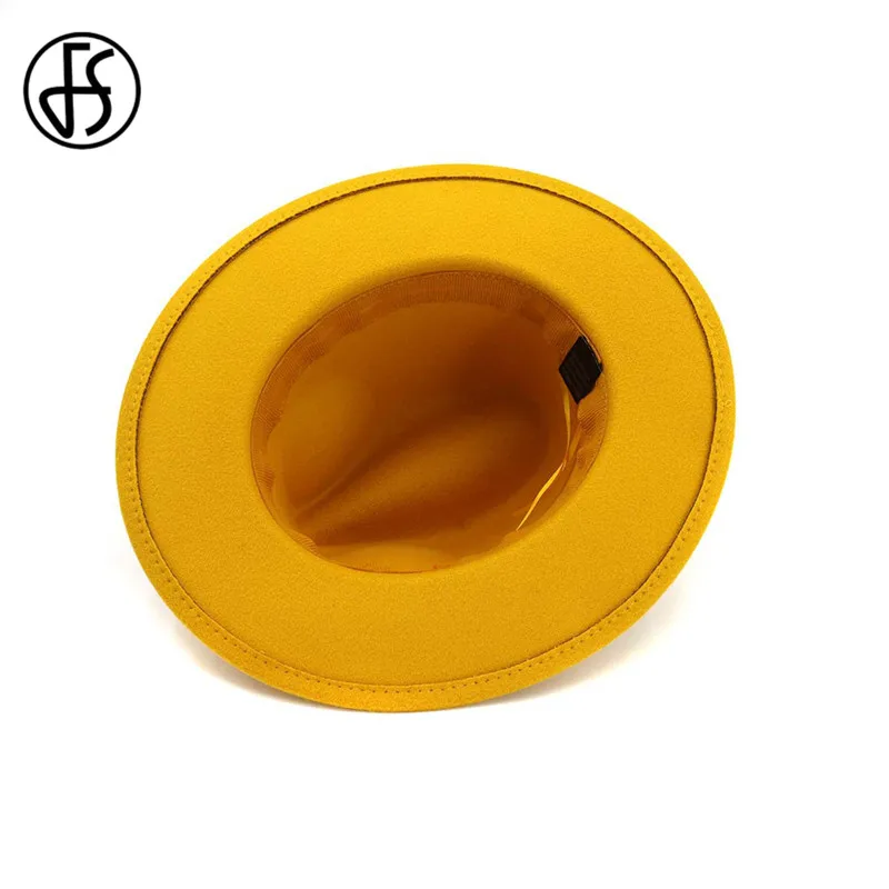 Женская/мужская фетровая шляпа FS колокол в винтажном стиле|Мужские фетровые