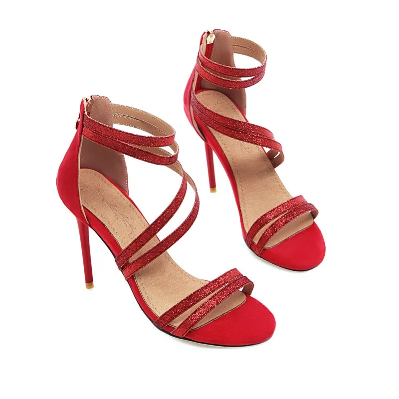 

Big Size Personalized High Heels Sandals high heels sandals women shoes woman summer ladies