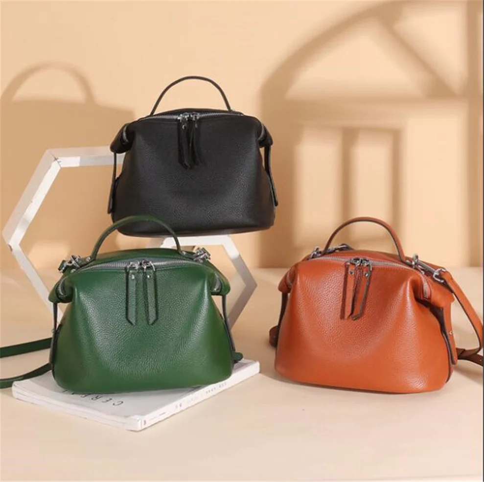 

Top Quality Bag Brands Luxury Designer Women Purse 2022 Original Boston Bag Imitation Large-capacity Wallet Cowhide Handbag