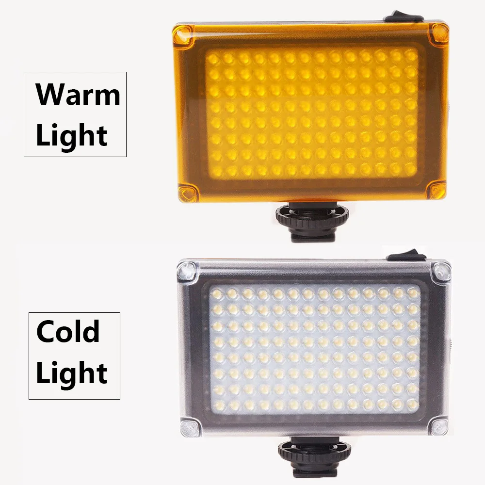 96 LED Video Light On-camera Photo Studio Lighting Hot Shoe Lamp Vlog Fill For Phone Camcorder Canon Nikon DSLR Camera | Электроника