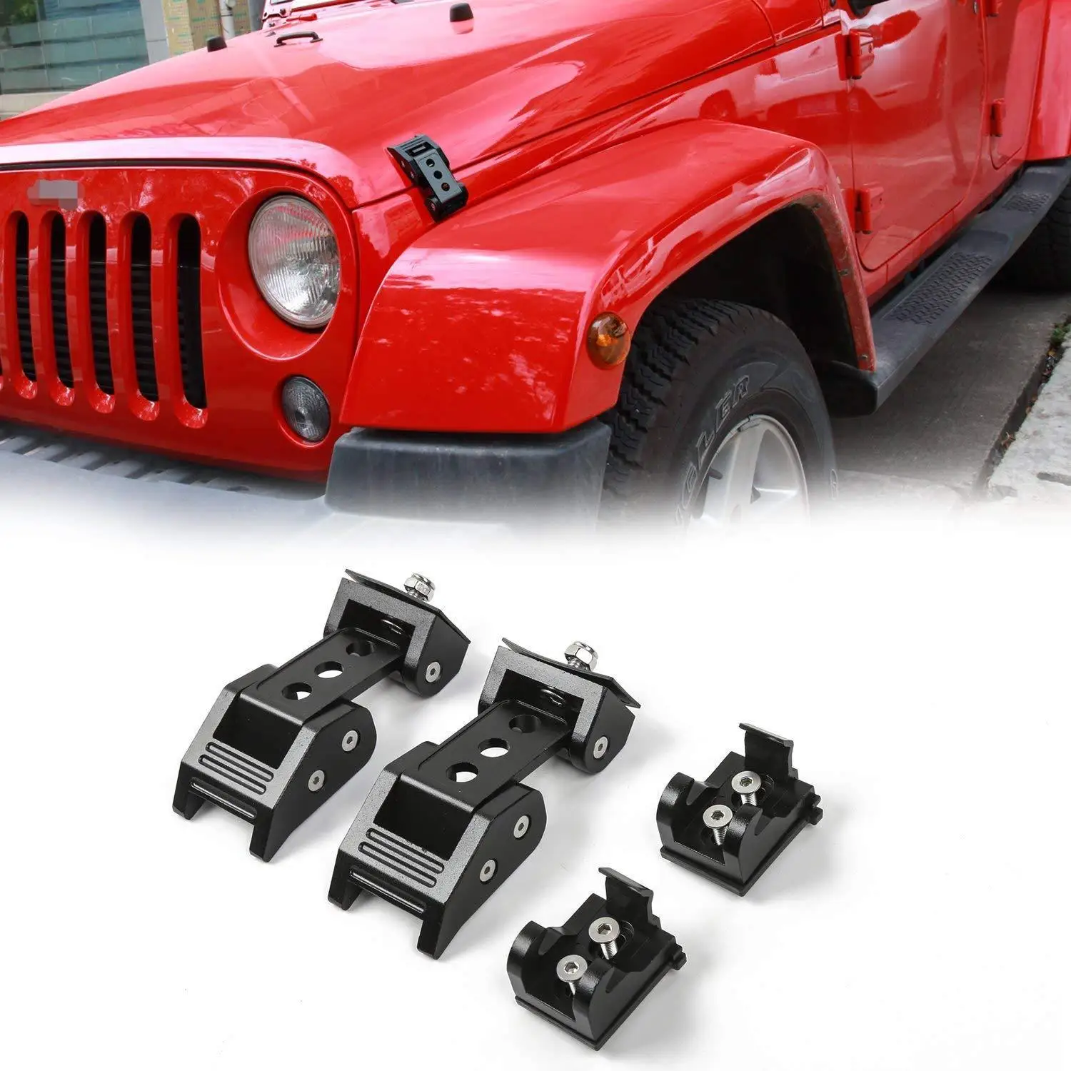 Новый для Jeep Wrangler JL неограниченное количество аксессуаров капот защелка замок