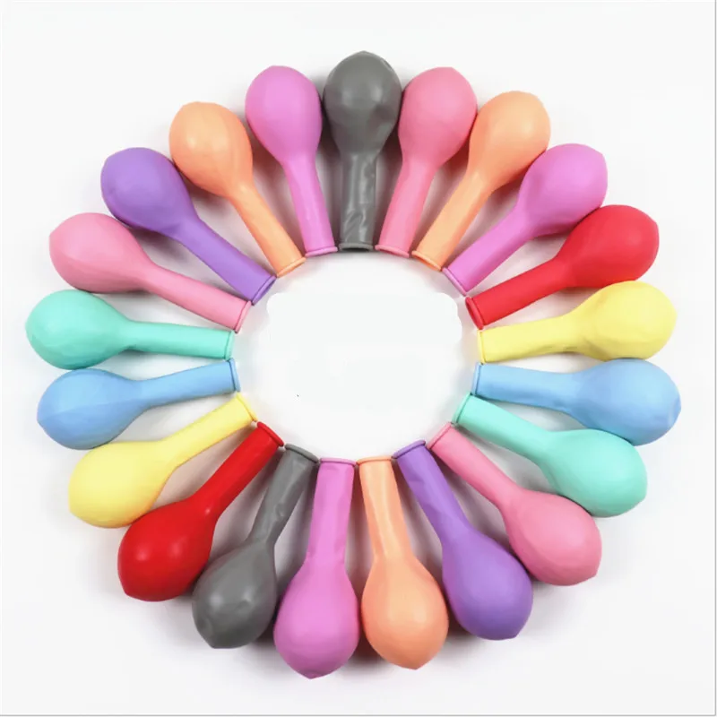 20 шт 10 дюймов латекса воздушный шар с гелием мгновенной проявки Macaroon Свадебные