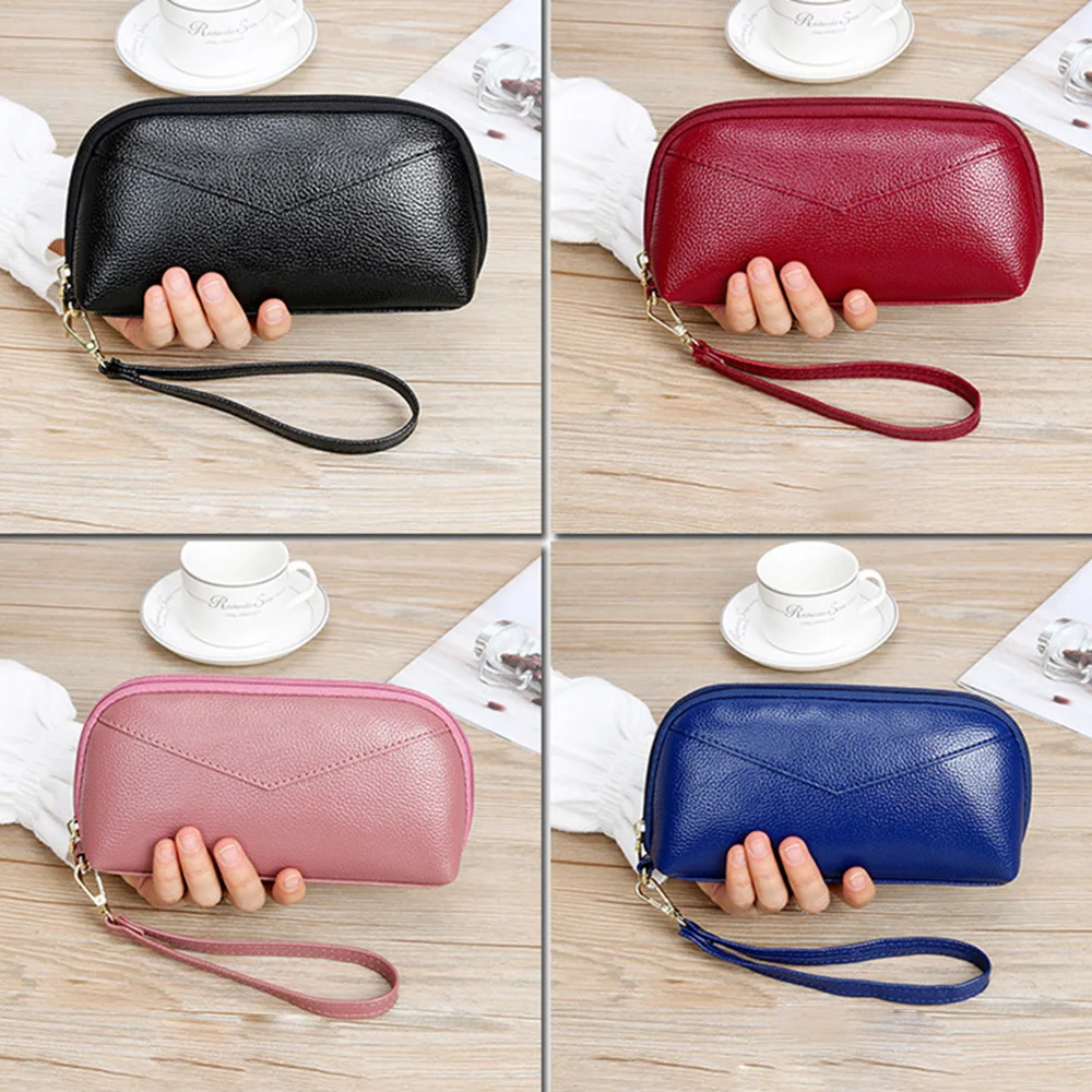 

Women Wallets Long Style Multi-functional Wallet Purse Pu Leather Female Clutch Coin Purse Card Holder Large Capacity Shell Bag
