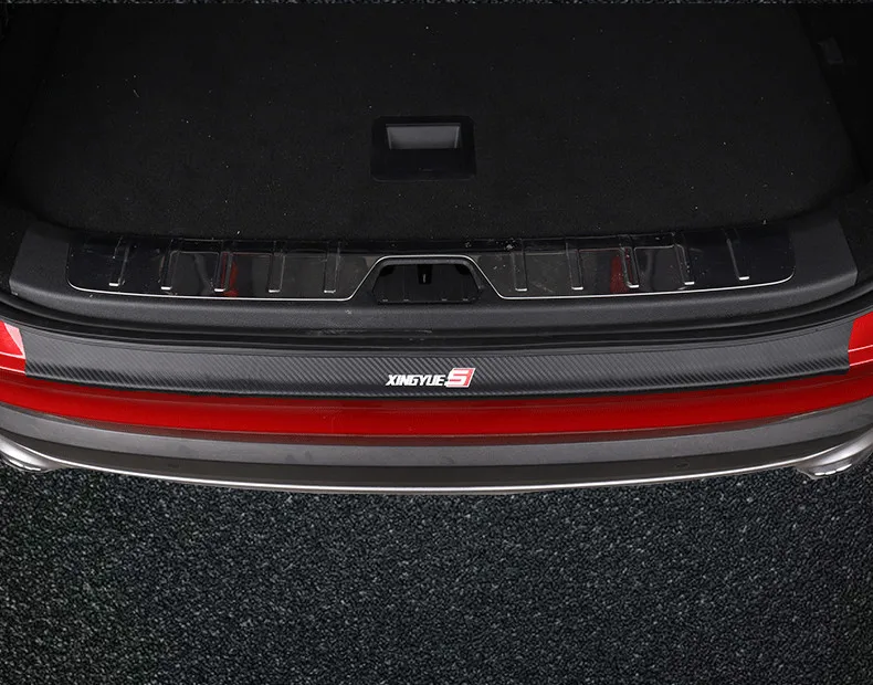 

Для Geely XingYue PHEV FY11 Tugella 2018-2021 аксессуары для украшения интерьера автомобиля, боковая защитная накладка для двери багажника