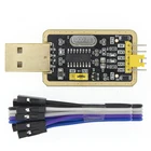 Модуль CH340 USB к TTL CH340G, обновление, загрузка небольшой щеточной пластины STC, плата микроконтроллера USB к последовательному порту вместо PL2303