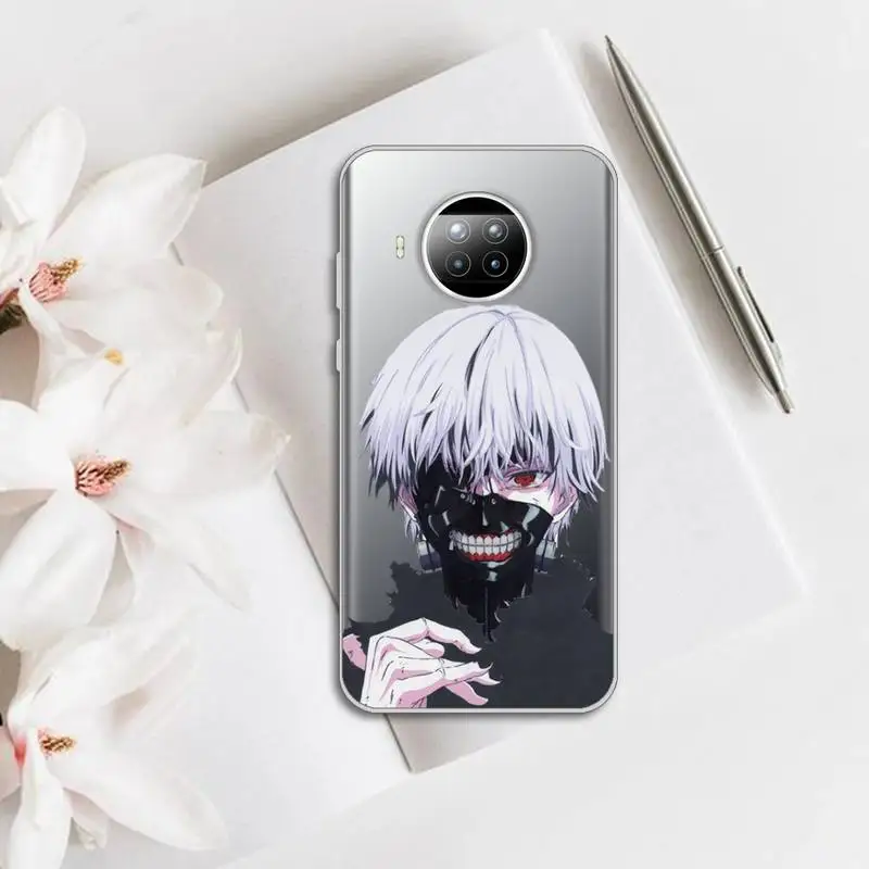 

tokyo ghoul Phone Case Transparent for Xiaomi mi Redmi note 10 t 8 9 pro lite 11 Samsung S 8 9 10 20