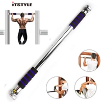 door horizontal bars steel adjustable home gym workout chin push up pull up training bar sport fitness sit ups