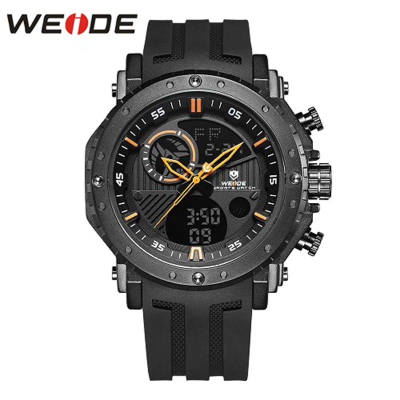 Часы WEIDE мужские цифровые брендовые люксовые с автоматической датой|Кварцевые