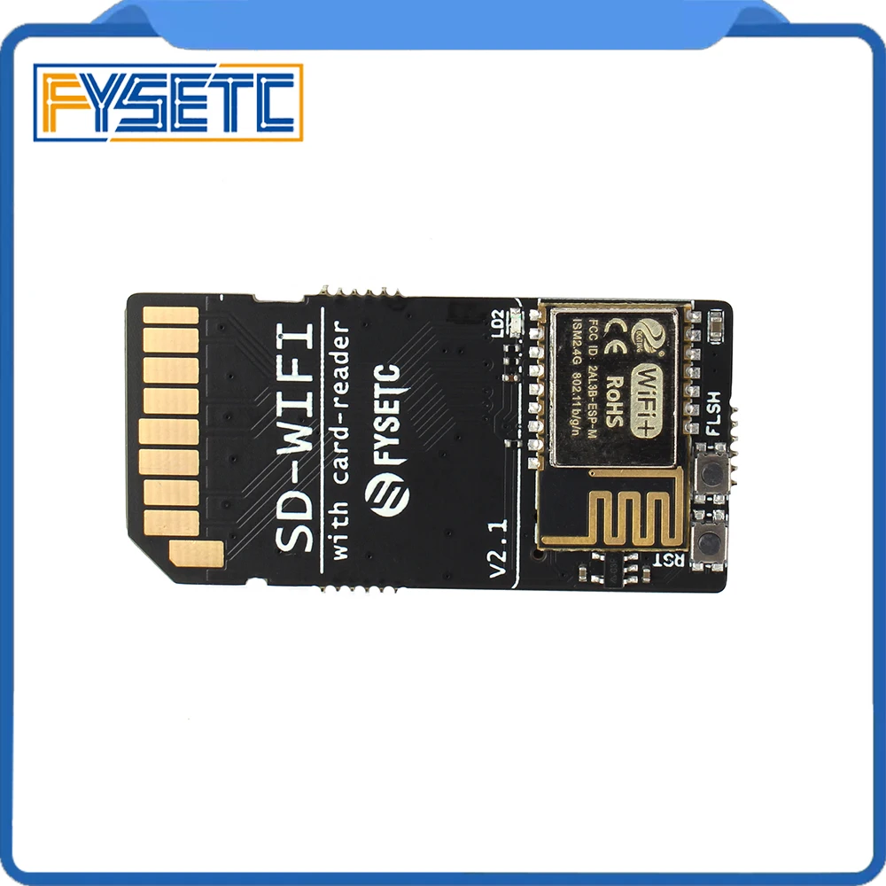 SD-WIFI FYSETC с модулем считывания карт Запуск ESPwebDev на борту USB для последовательного
