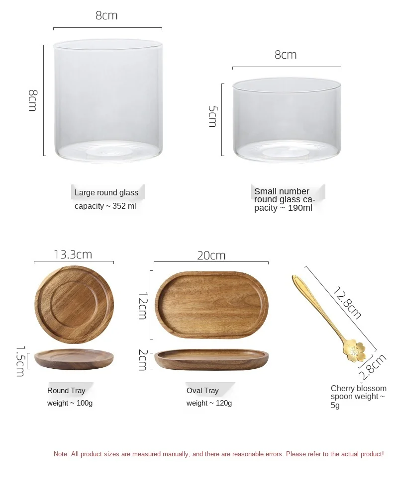 

Simple Milk Cup Pudding Fruit Cup Can Be Oven Can Open Flame Yogurt Glass Bowl Baking Bowl Baking Mold Mousse Cup Kitchen Baking