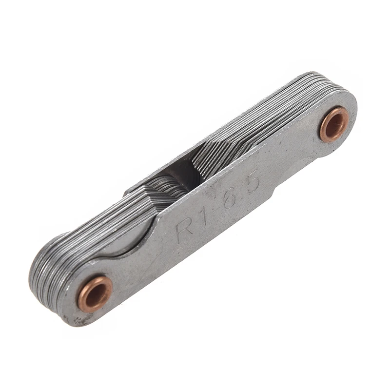 R1-6.5mm Pocket Measure Tool 32 Leaves Radius Gauge Gage | Measuring Tools