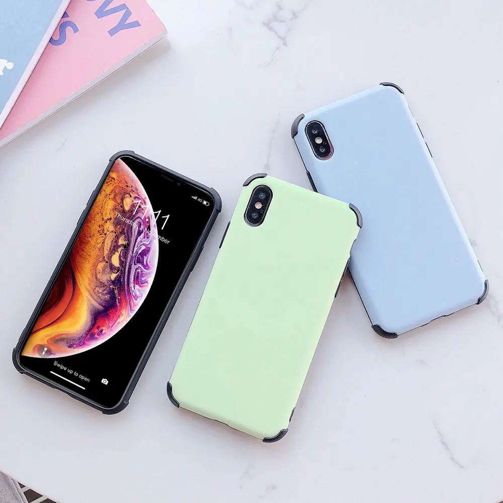 Soft Case For iPhone XS MAX XR 11 Original Liquid Silicone Cover Candy Color X Pro Max 6S 7 8 Plus Coque Capa | Мобильные телефоны