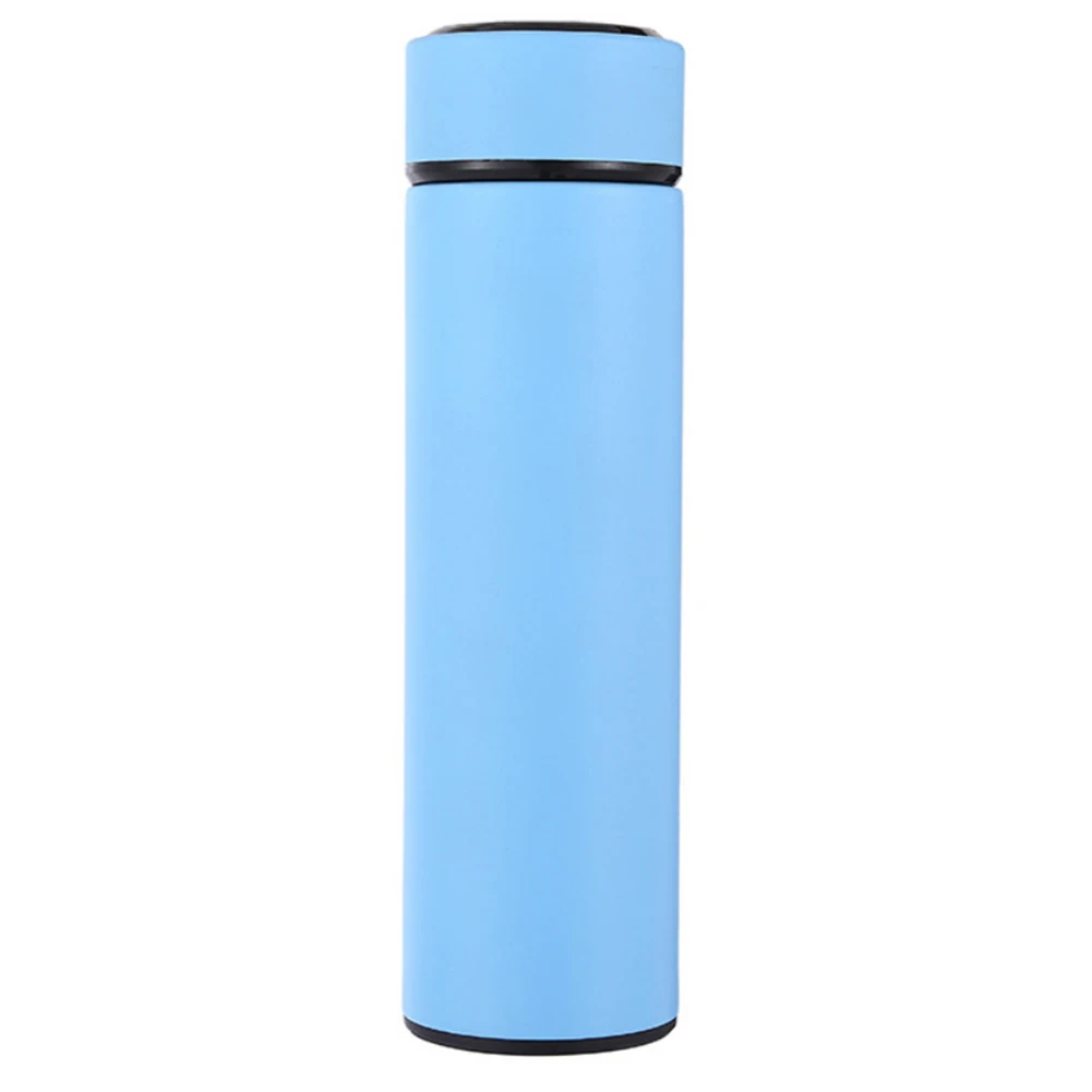 Waterproof Stainless Steel Digital LED Touch Screen Heat Insulation Water Bottle Household Drinkware
