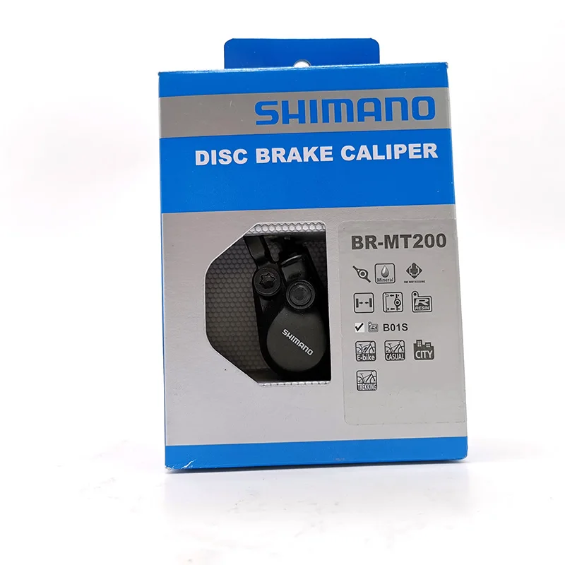 Shimano BR MT200 велосипедный гидравлический дисковый тормозной суппорт с B01S колодки MTB