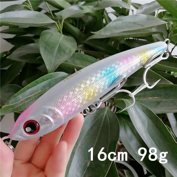 123 9062 16cm Noeby 1 шт. 14 см/70 г 16 см/98 г 18 см/145 г переменная Тонущая Vib приманка-карандаш приманка для рыбалки карандаш Хорошие рыболовные снасти воблеры - Цвет: 123 9062 16cm