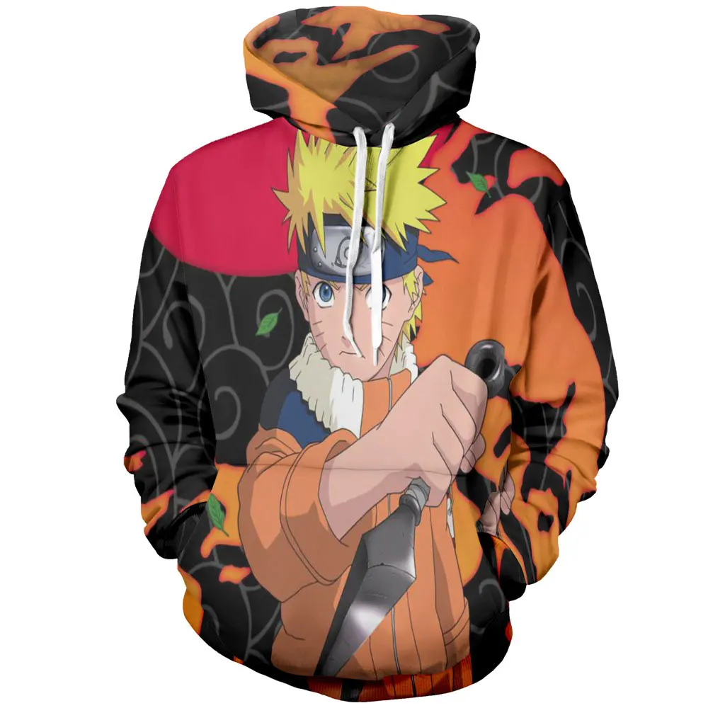 

New Fashion Funny Cartoons hoodies Uzumaki 3D Printed Sweatshirts Japan Hip Hop Anime Pullover Harajuku Tracksuits Jacket