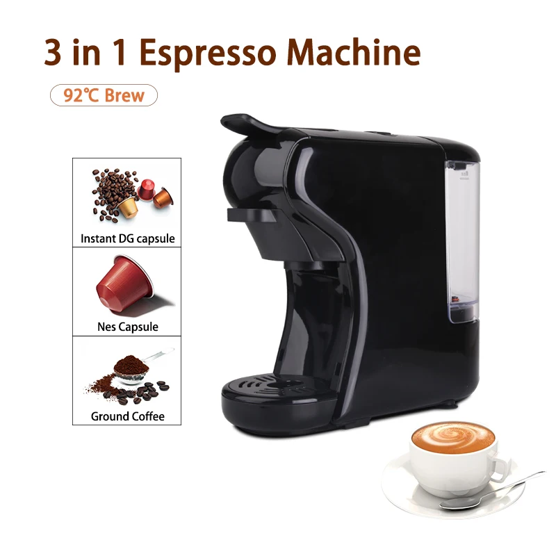 

Автоматическая кофеварка, кофемашины Dolce Gusto, кофемашина для эспрессо, Nespresso, капсулы, 19 бар, 3 в 1, бытовая техника