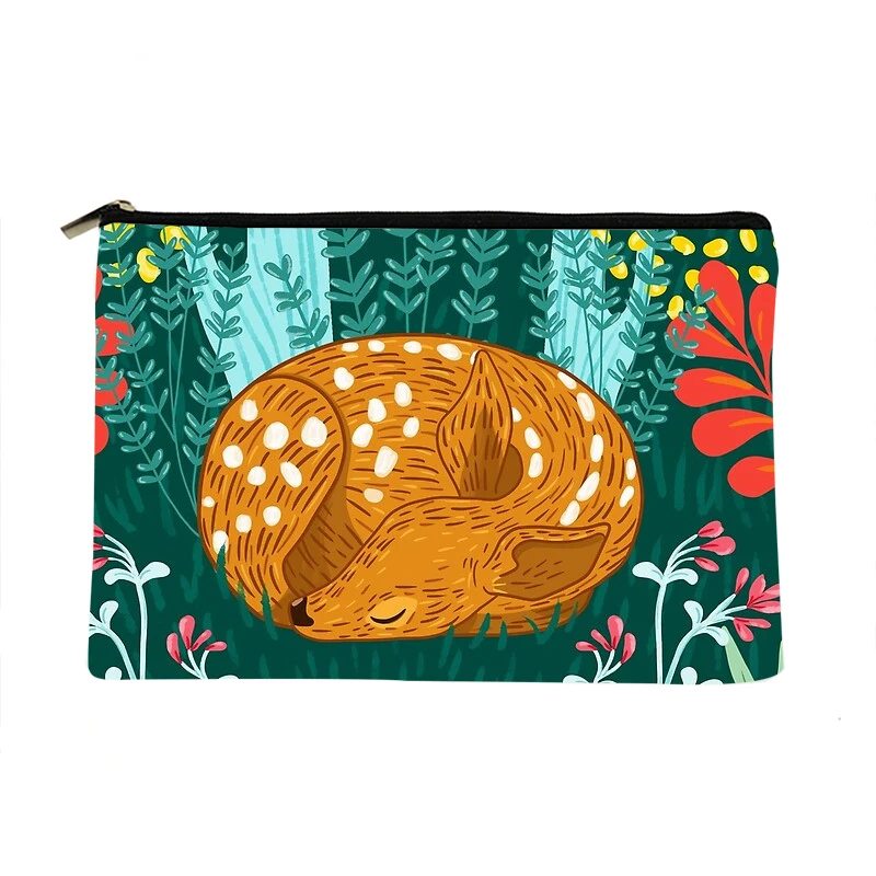 

Women plants Stand Out Printed Make up bag Fashion Women Cosmetics Organizer Bag for Travel Colorful Storage Bag for Lady Bag