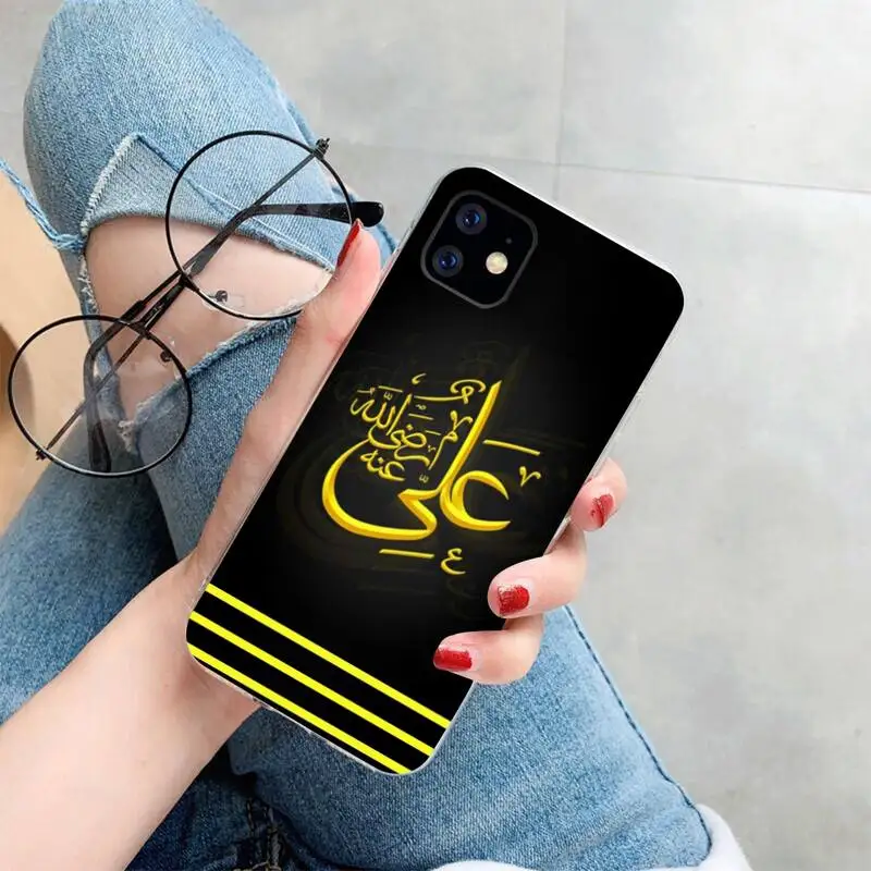 PENGHUWAN Имам Али Лев АЛЛАХ БОГ пользовательские фото мягкий чехол для телефона с