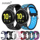 Ремешок силиконовый для наручных часов Samsung Galaxy Watch Active 2 40 мм 44 мм, спортивный браслет для Galaxy Watch 42 мм S2